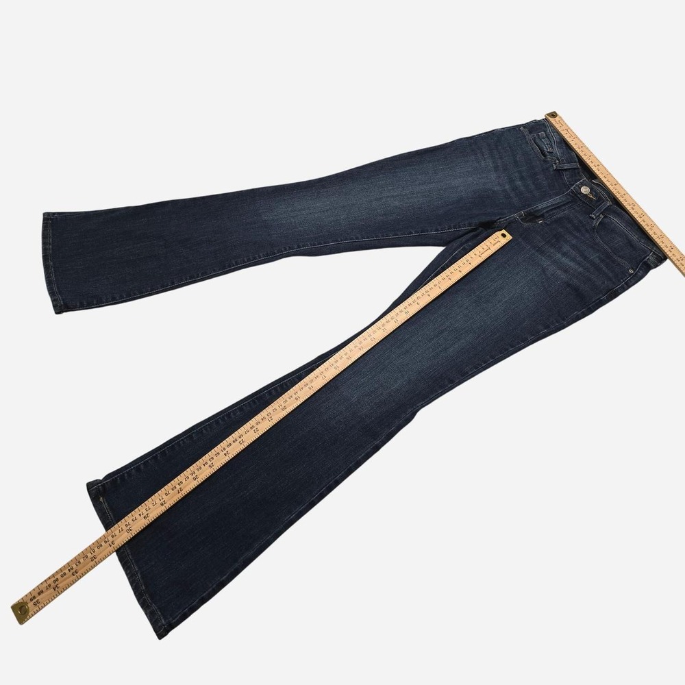 Denizen from levi's navy blue flare jeans women size W26 x L32 - Picture 3 of 6